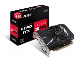  MSI Radeon RX 550 Aero ITX 4GB GDDR5 OC Graphics Card